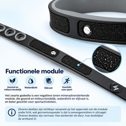 Fittershape Anti-Statische Polsband – verstelbaar & draadloos