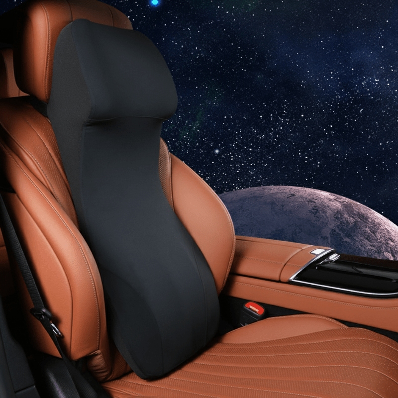 Auto Nek- en Lendensteun – Verstelbaar – Comfortabel – Voor Auto Zitplaatsen