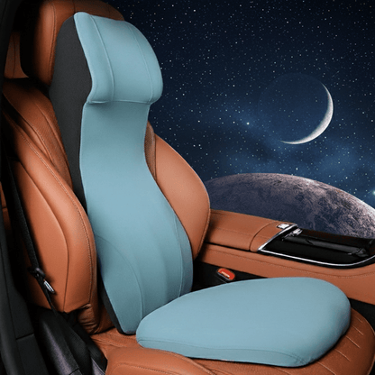 Auto Nek- en Lendensteun – Verstelbaar – Comfortabel – Voor Auto Zitplaatsen
