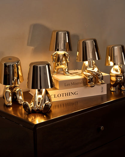 Tafelamp – Glanzend ontwerp – Moderne uitstraling – Voor interieurdecoratie