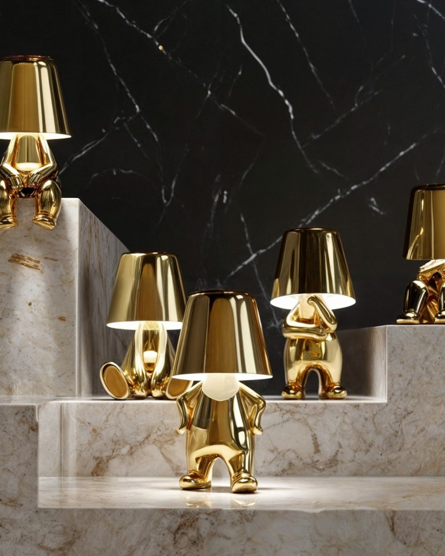 Tafelamp – Glanzend ontwerp – Moderne uitstraling – Voor interieurdecoratie