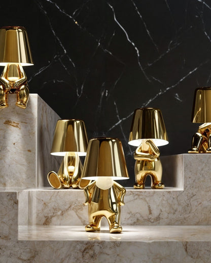 Tafelamp – Glanzend ontwerp – Moderne uitstraling – Voor interieurdecoratie