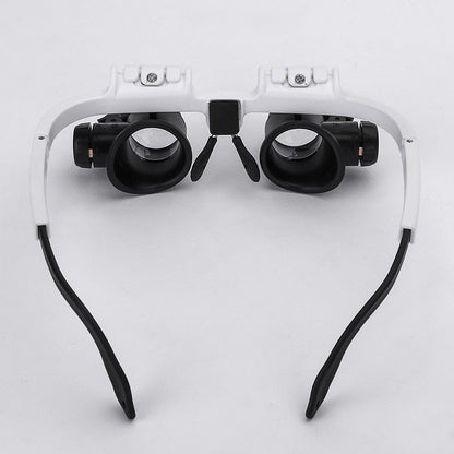 VisionPro HD Vergrootglas Bril - Verlichting en Comfort voor Duidelijk Zicht