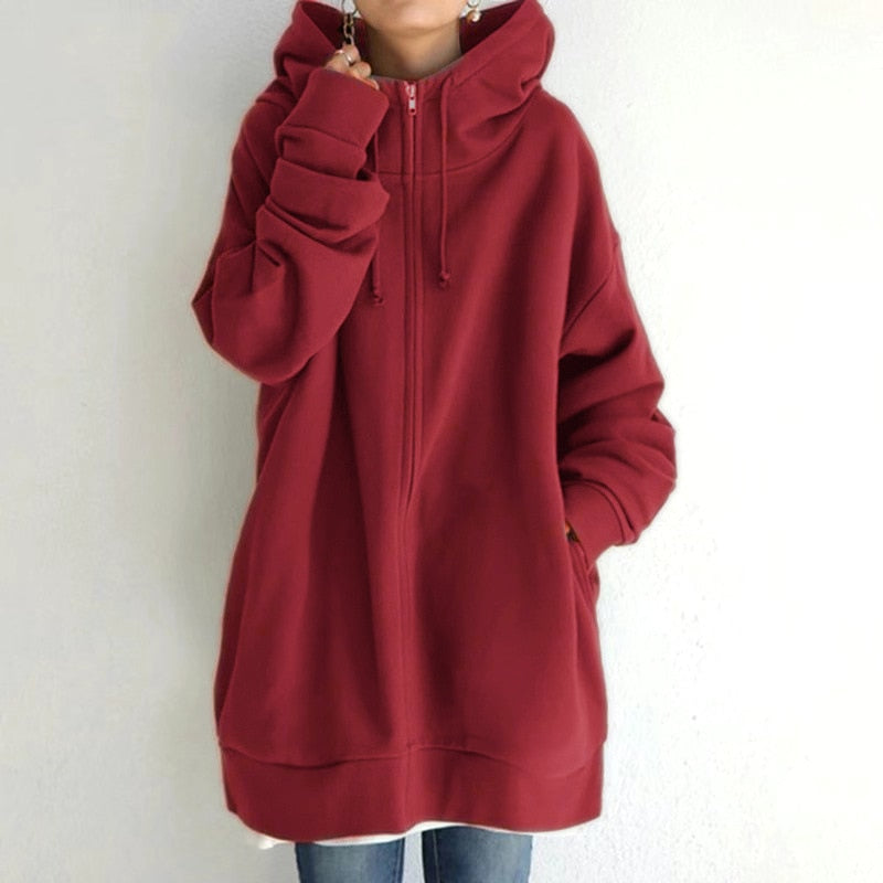 Hoodie Dames – Oversized – Zachte stof – Voor casual outfits