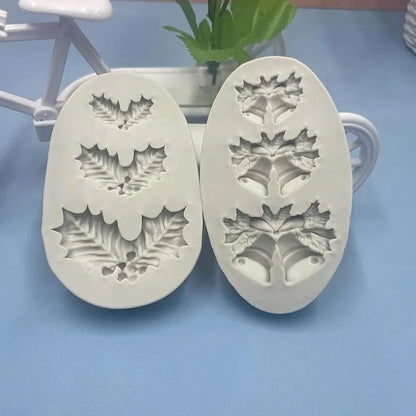 Kerstmis Vormpje – Non-stick – Voor Fondant, Chocolade en Bakken