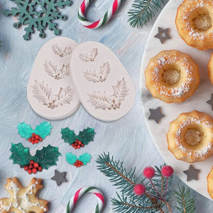 Kerstmis Vormpje – Non-stick – Voor Fondant, Chocolade en Bakken