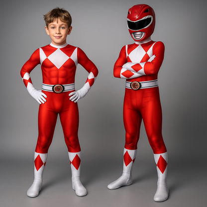 Power Rangers Kostuums – Polyester – Voor Halloween & Feesten