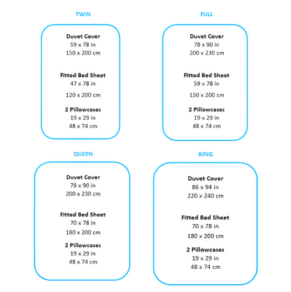 Satijnen dekbedovertrek – glad materiaal – huidvriendelijk – voor comfortabel slapen