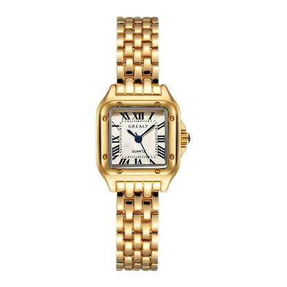 Vintage Luxe Horloge - Tijdloze Stijl voor Elke Gelegenheid