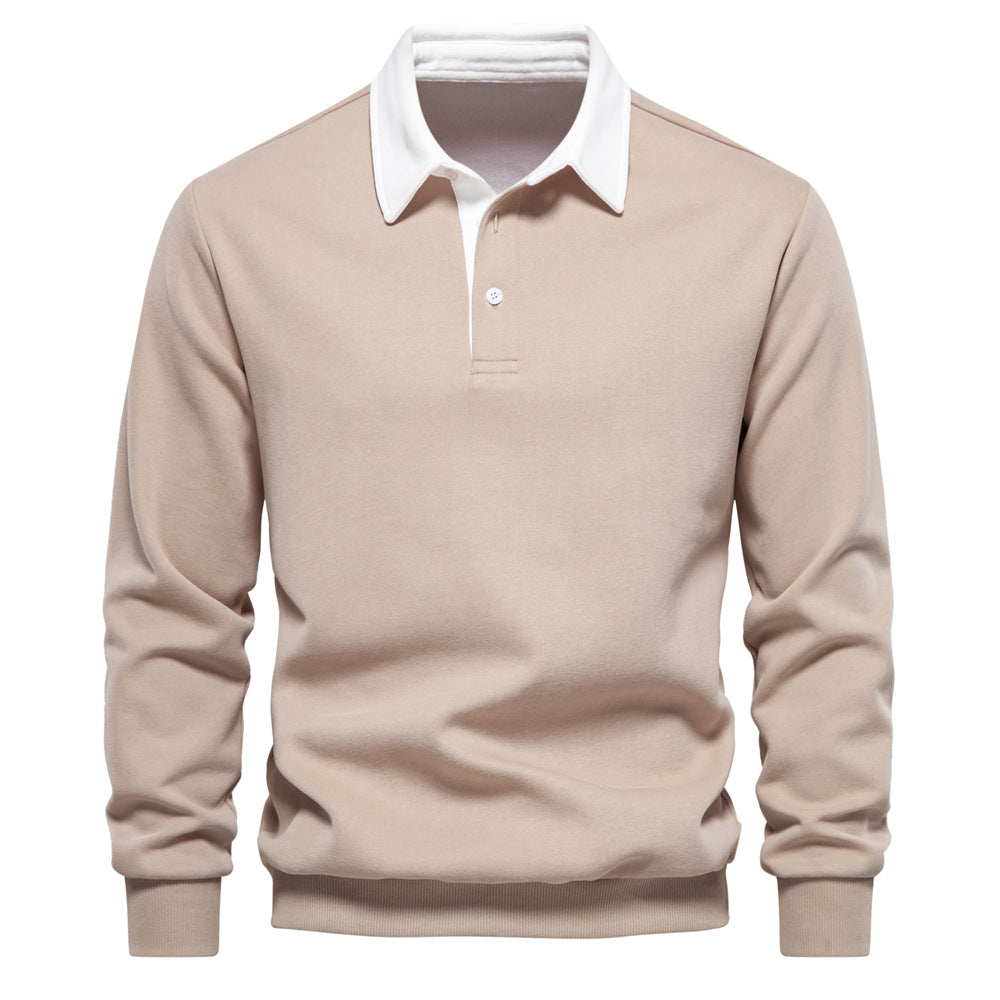 Heren Polo – Met Lange Mouwen – Voor Casual of Formele Gelegenheden