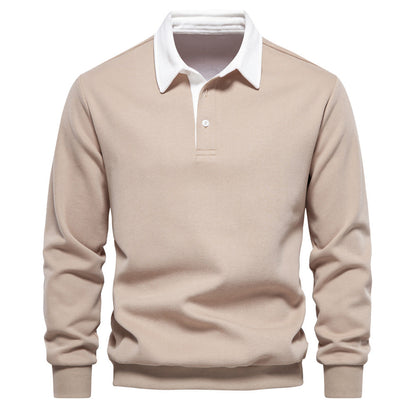 Heren Polo – Met Lange Mouwen – Voor Casual of Formele Gelegenheden