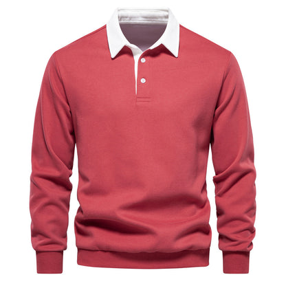 Heren Polo – Met Lange Mouwen – Voor Casual of Formele Gelegenheden