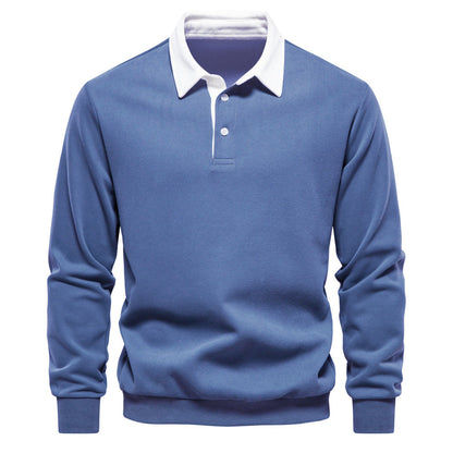 Heren Polo – Met Lange Mouwen – Voor Casual of Formele Gelegenheden