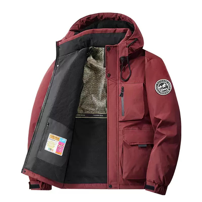 Outdoor Winterjas – Met Capuchon – Waterdicht – Voor Mannen