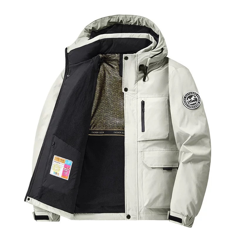 Outdoor Winterjas – Met Capuchon – Waterdicht – Voor Mannen