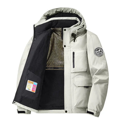 Outdoor Winterjas – Met Capuchon – Waterdicht – Voor Mannen