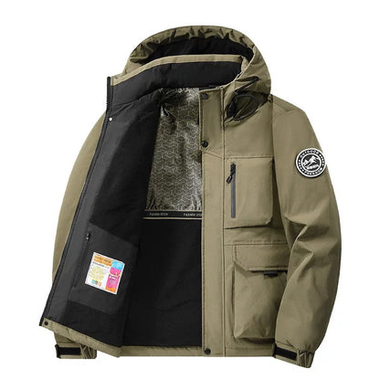 Outdoor Winterjas – Met Capuchon – Waterdicht – Voor Mannen