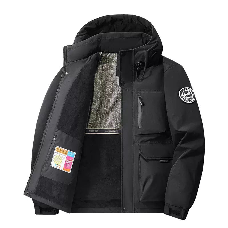 Outdoor Winterjas – Met Capuchon – Waterdicht – Voor Mannen