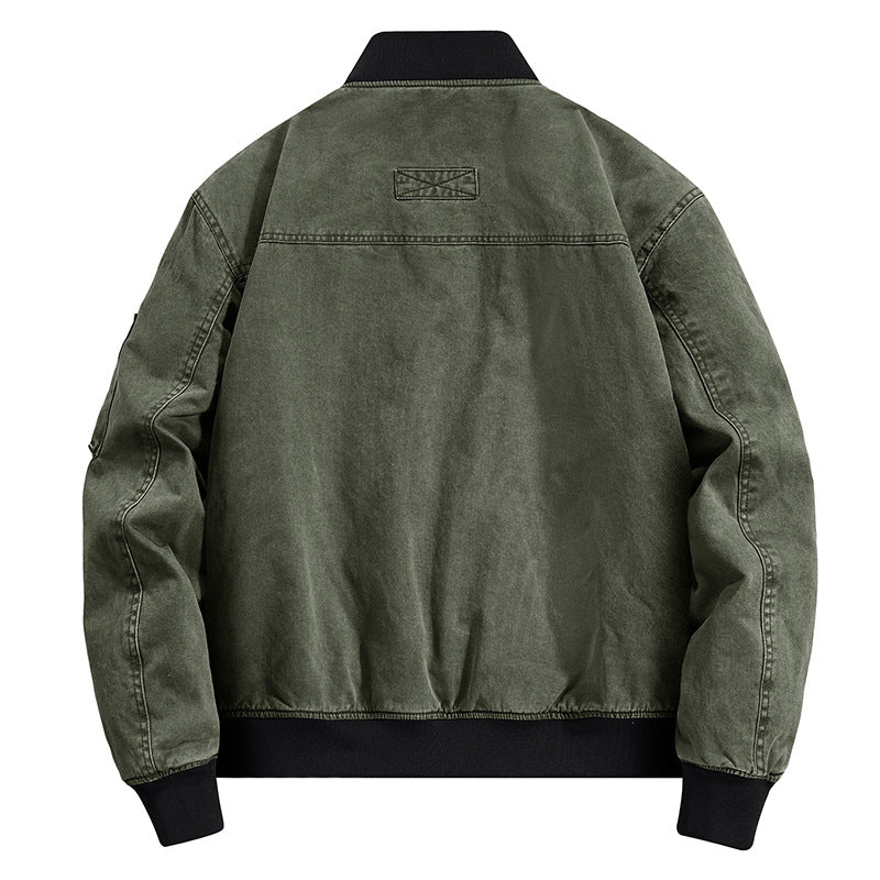 Heren Bomberjack – Warme Voering – Met Zakken – Voor Koude Dagen