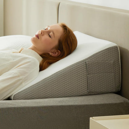 Verstelbaar Rugsteunkussen – Geheugenfoam – Verkoelende Gel – Voor Rugpijnverlichting
