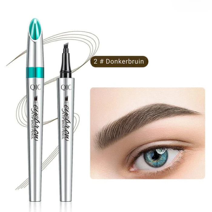 AquaShield Tips – Waterproof Wenkbrauwpotlood met 3D Effect
