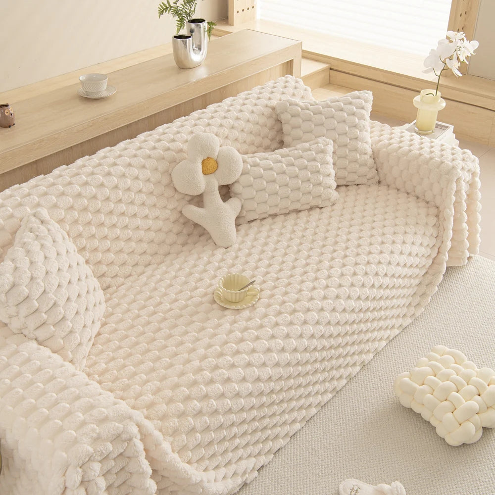 Sofahoes – Zacht Wafelstructuur – Bescherming voor Bank