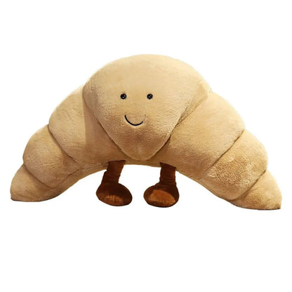 Croissant Knuffel – Zacht en Schattig – Voor Kinderen en Volwassenen
