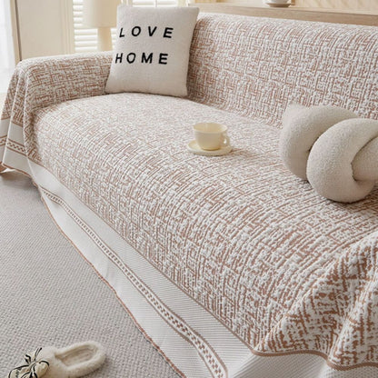 bankhoes – comfortabele stof – voor bank of fauteuil