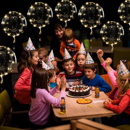 LED ballonnen – Warm wit licht – Draadverlichting – Voor tuin & feestdecoratie