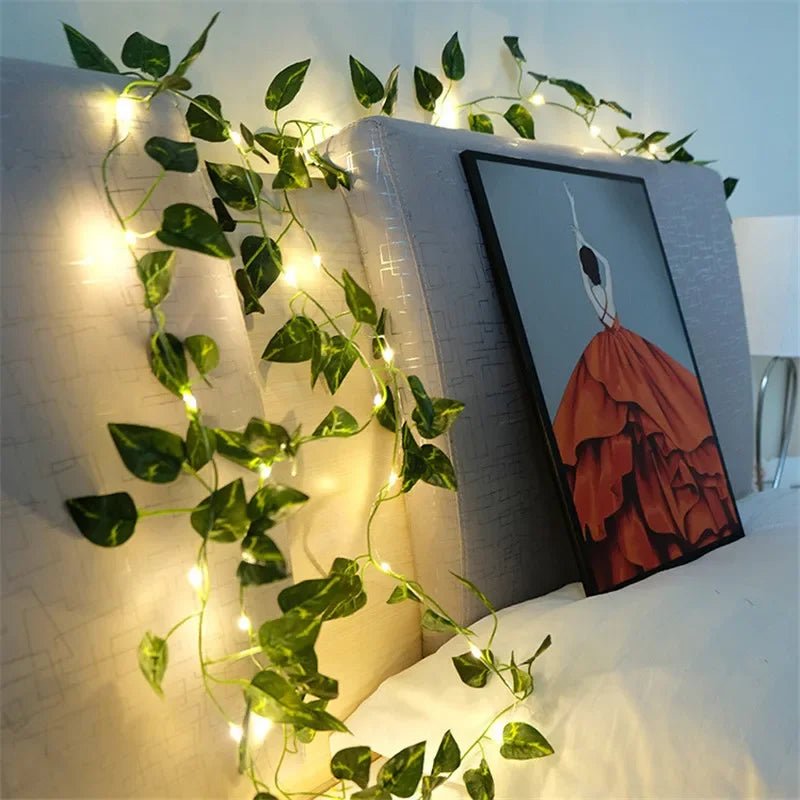 Lichtslinger met Klimop – Warm Witte LED – Voor Tuin en Balkon