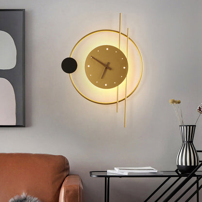 Wandklok – Modern Design met Verlichting – Voor Wanddecoratie en Tijdweergave