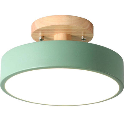 Plafondlamp – Houten Afwerking – Modern en Sfeervol
