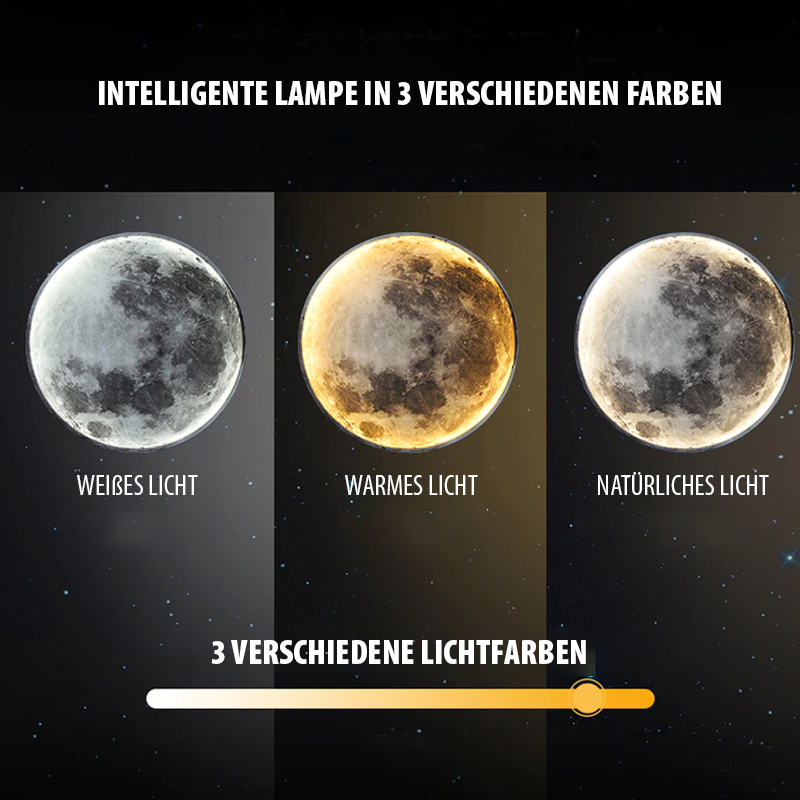 Maanlamp – LED – Voor Wanddecoratie en Sfeerverlichting
