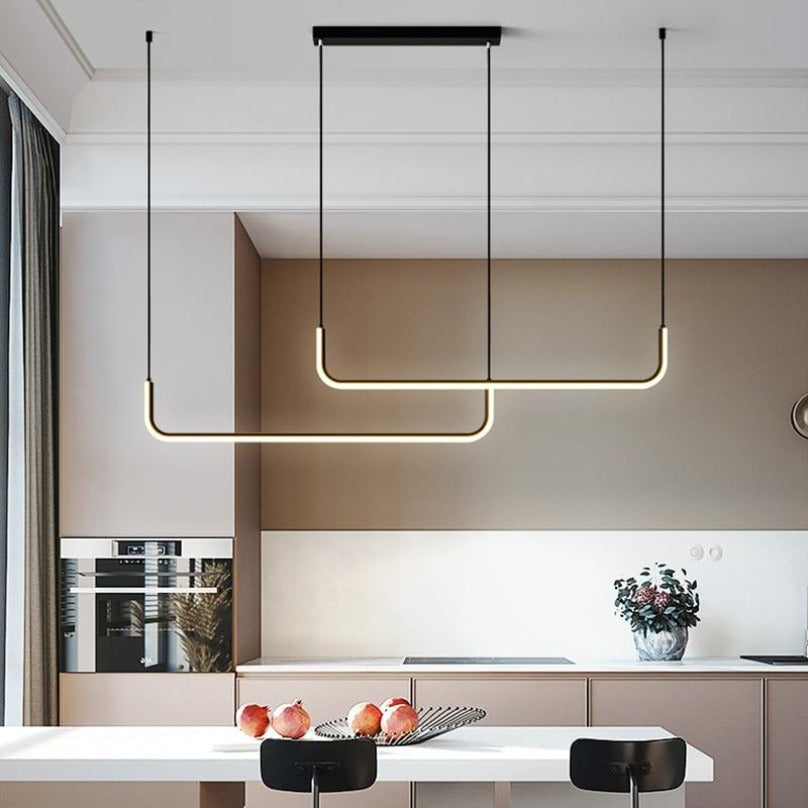 Moderne Hanglamp – Strak Design – Voor Keuken of Eetkamer