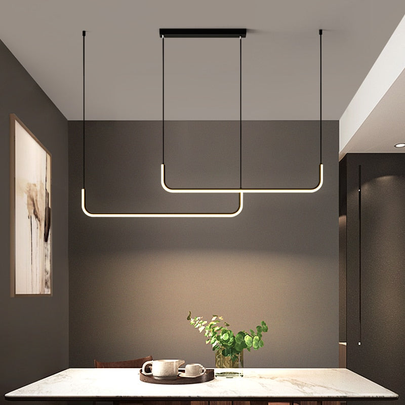 Moderne Hanglamp – Strak Design – Voor Keuken of Eetkamer