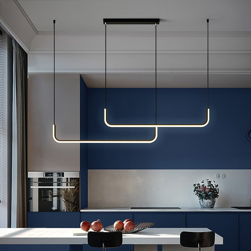 Moderne Hanglamp – Strak Design – Voor Keuken of Eetkamer