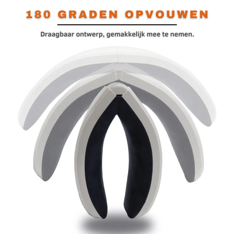 Oogmassage Bril – Verstelbare Intensiteit – Timerfunctie – Voor Oogverzorging