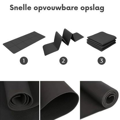Yoga Mat – EVA Materiaal – Waterproof – Voor Yoga en Fitness