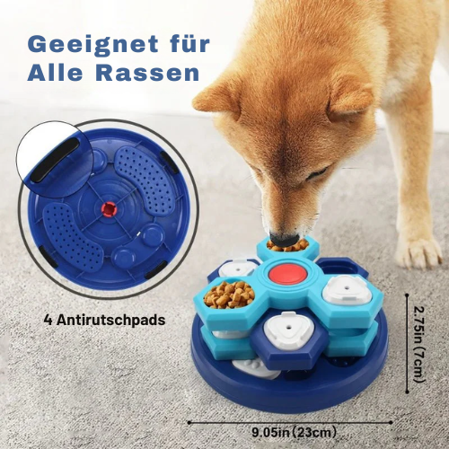 Interactief Hondenspeelgoed – Puzzelvoederbak – Voor Mentale Stimulatie van Honden