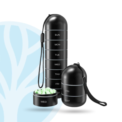 Medicatiedoos – 7 Dagen – Voor Organisatie van Pillen en Vitaminen
