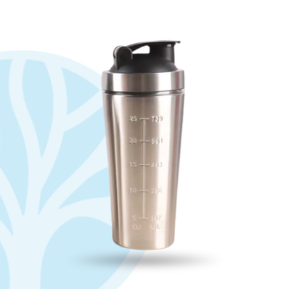Shaker bottle – met roestvrijstalen bal – voor eiwitshakes