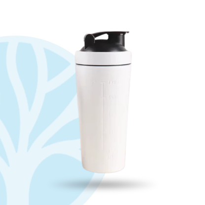 Shaker bottle – met roestvrijstalen bal – voor eiwitshakes