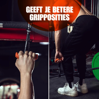 Grip Handvaten – Verstelbaar – Voor Krachttraining en Deadlifts
