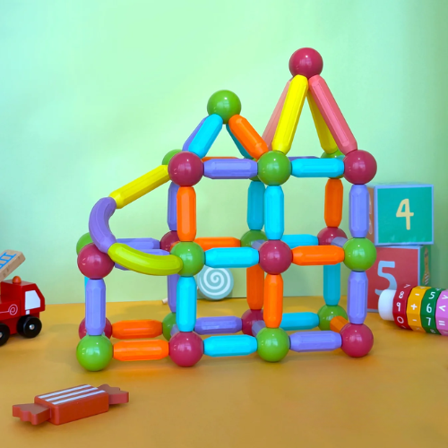 Magnetische Bouwblok Set – Educatief – Voor Kinderen – Creatief Spel