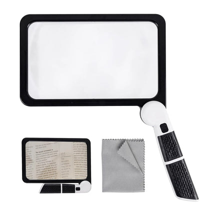 Handheld Vergrootglas met LED Licht – Draagbaar Vergrootglas voor Lezen