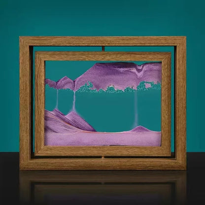 Zandkunst schilderij – Bewegend – 3D-effect – Voor muurdecoratie