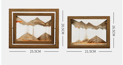 Zandkunst schilderij – Bewegend – 3D-effect – Voor muurdecoratie