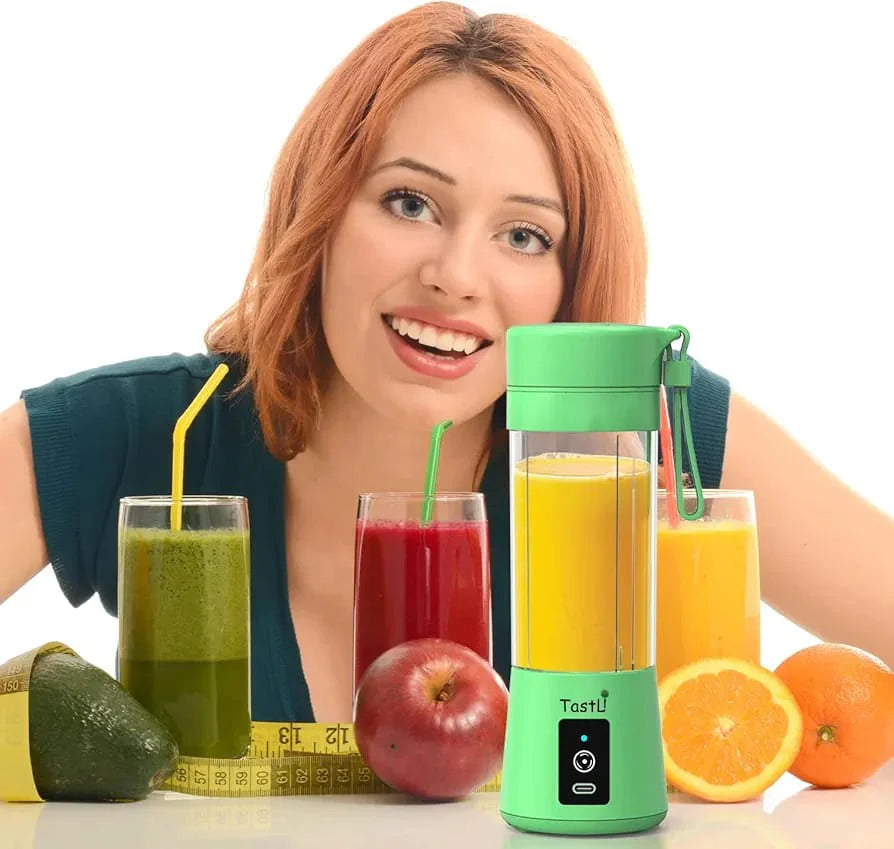 Draagbare blender – oplaadbaar – draagriem – voor smoothies en shakes