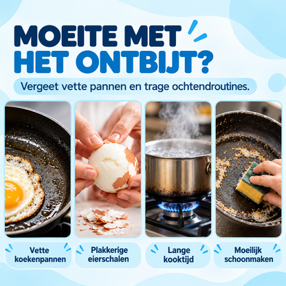 Fittershape Microwave Egg Poacher – met deksel & handgreep