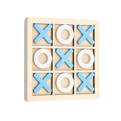 Houten Tic Tac Toe Spel – Educatief – Voor Kinderen en Volwassenen